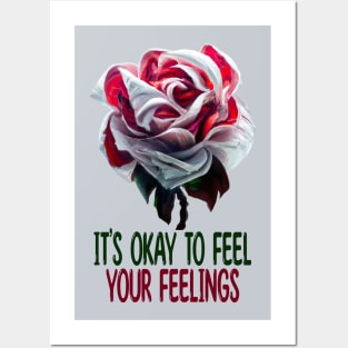 Its Okay To Feel Your Feelings, Self Care Posters and Art